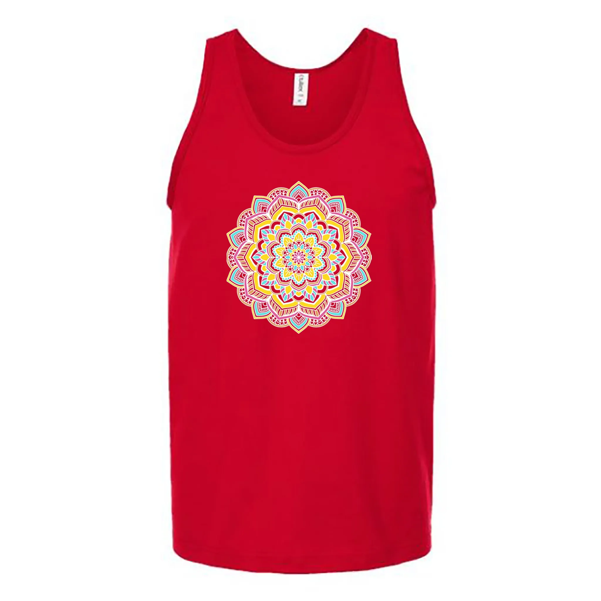Spring Color Mandala Unisex Tank Top