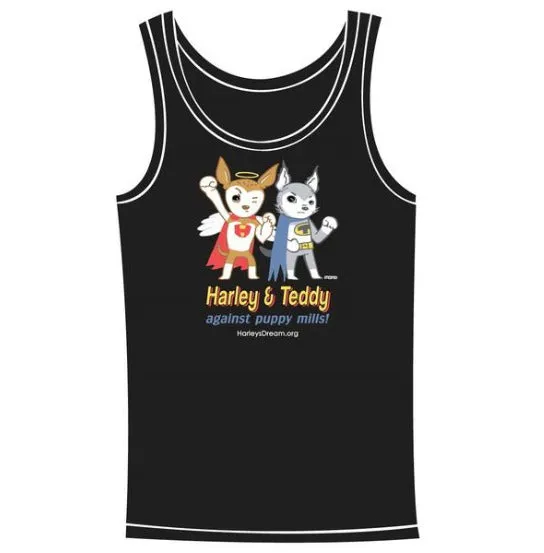 Tank Top (Ladies) - Superheroes Against Puppy Mills