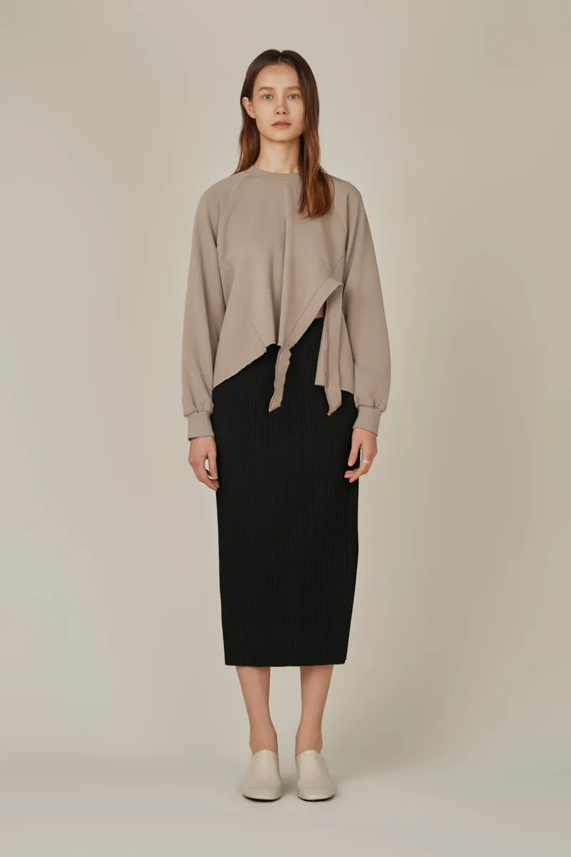 Taupe Sweat Top