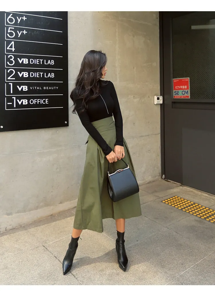 TEEK - Back Bow Skirt