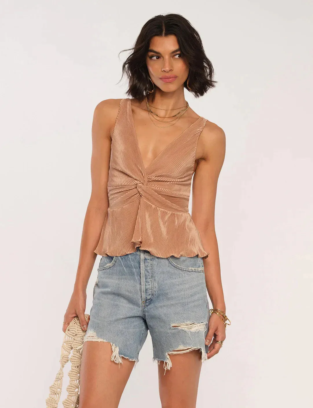 The Genevieve Top by Heartloom - Dune