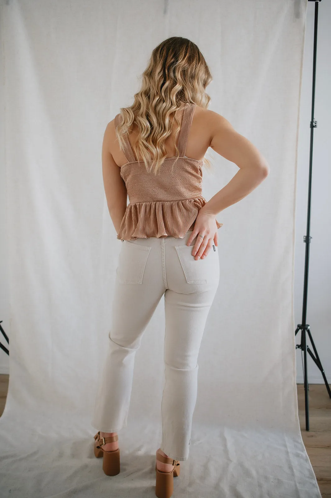 The Genevieve Top by Heartloom - Dune