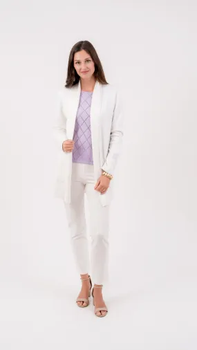 The Travel Coat | White