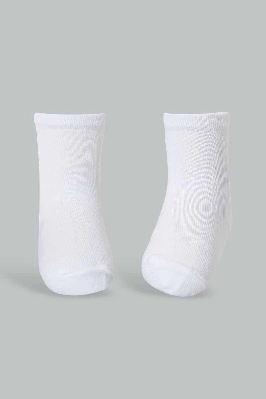 White Full Length Socks For Baby Girls (Pack of 4)