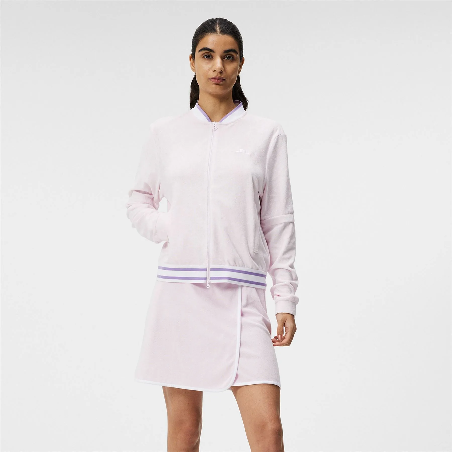 Womens Rae Pleated Skirt Cradle Pink - W23