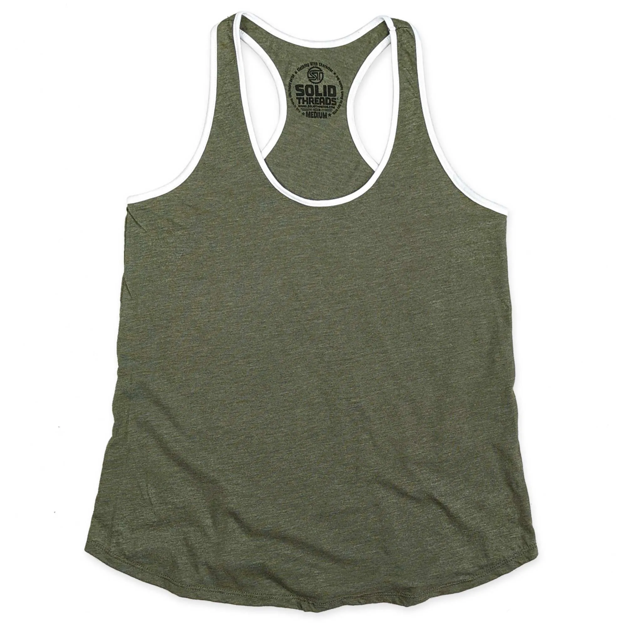 Women's Solid Threads Tank Top